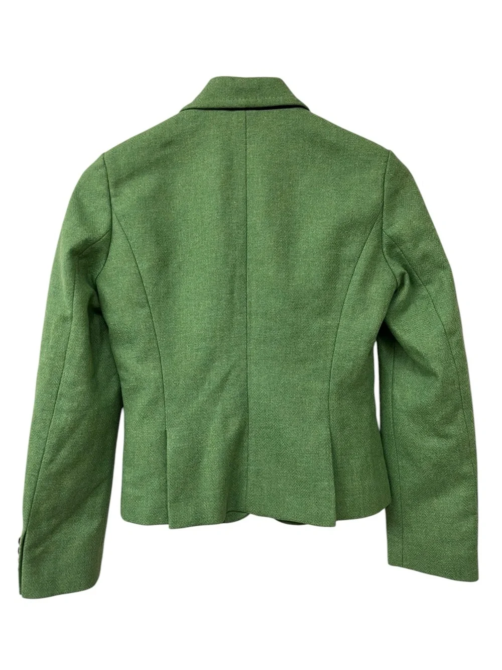 NWT Y2K J Crew Robert Noble Green Wool Academia Twee Blazer Jacket 0
